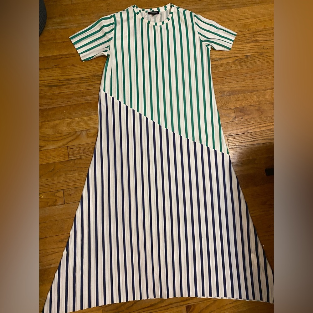 Selected Femme Striped Maxi Dress size Medium